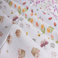 Flanela Baby Digital  Coleção Florais