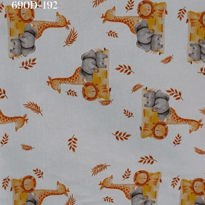 Tecido Flanela Digital -Estampas Animais