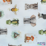 Tricoline Digital 170 fios - Estampa Animais