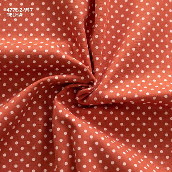 Tricoline Modena 100% Algodão - Poá Pequeno