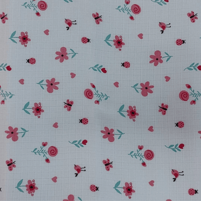 Fraldas Vichy Estreita Estampas Variadas