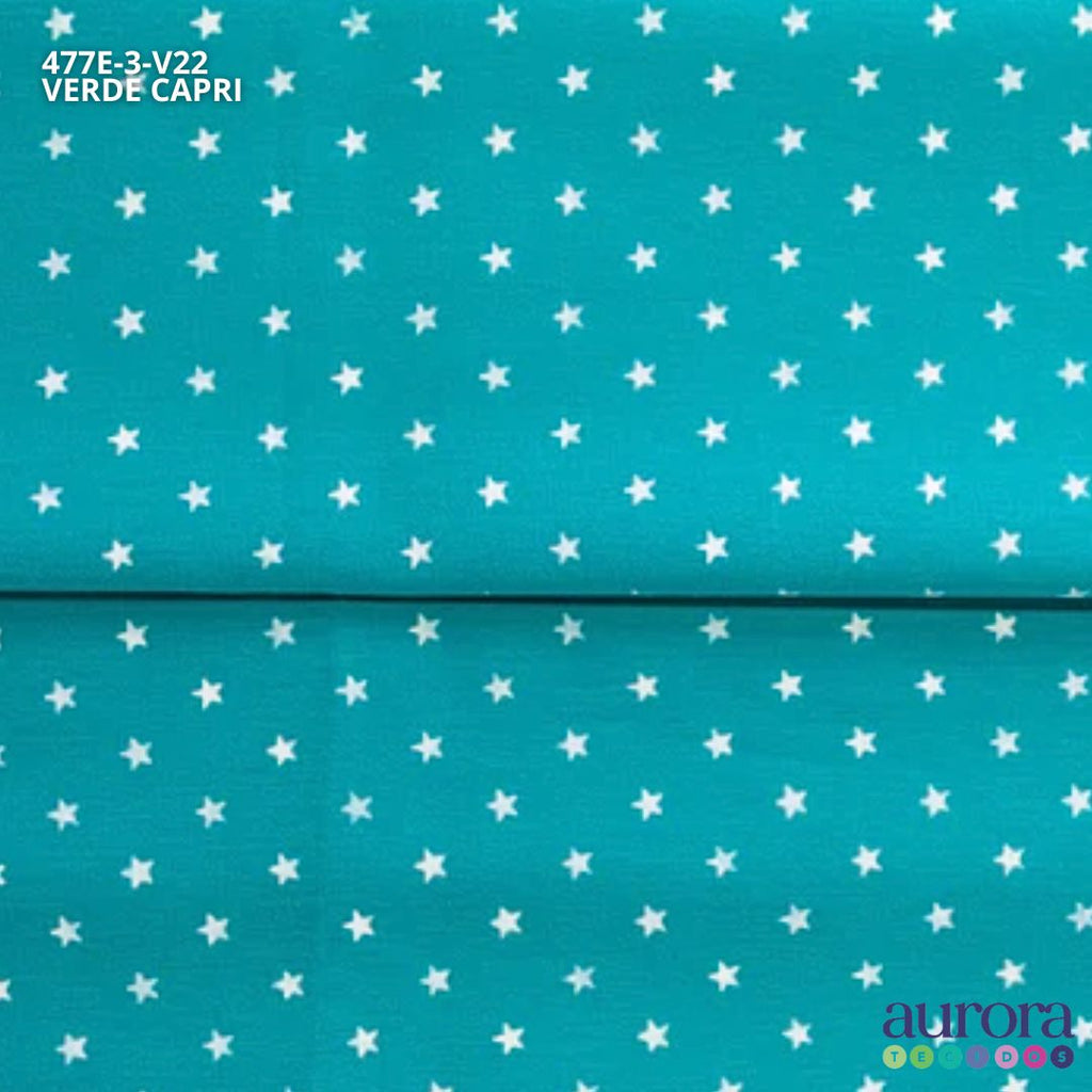 Tricoline Modena 100% Algodão - Estrela
