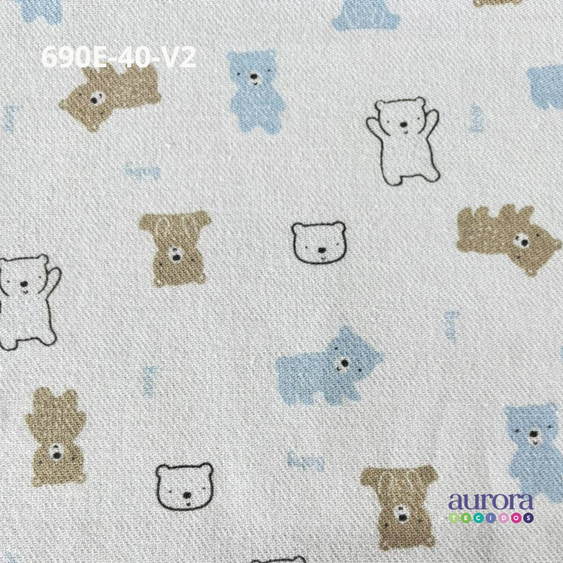 Tecido Flanela 100% Algodão Estampas Variadas