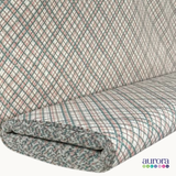 Cotton Linen - Linho com Algodão - Xadrez Diagonal Entardecer