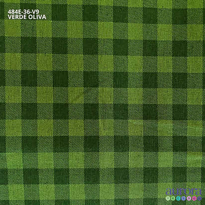 Cotton Linen - Linho com Algodão - Estampa  Xadrez