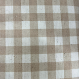 Tecido Linho Misto com Algodão - Estampa Xadrez