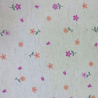 Linho Misto Estampado - Coleção Floral