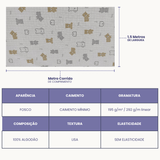 Fraldas Vichy Estreita estampadas