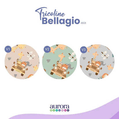 Tricoline Bellagio 170 fios - Passeio no Safari