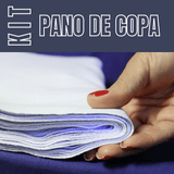 Kit Pano de Copa Premium - Cores Claras