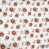 Flanela Estampada - Leão Entadercer