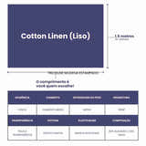 Cotton Linen - Linho com Algodão - Coração
