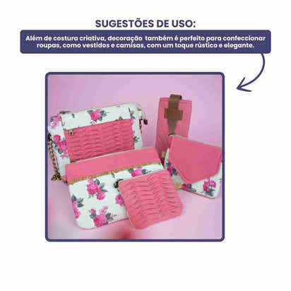 Cotton Linen - Linho com Algodão - Coração