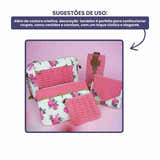 Cotton Linen - Linho com Algodão - Coração