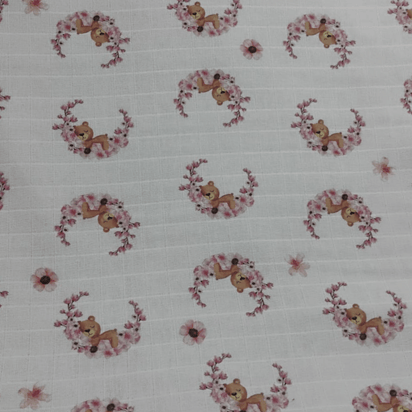 Fraldas Mini Quadriculadas Estampas Digitais - Coleção Ursos