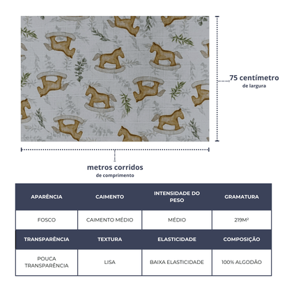 Fraldas Mini Quadriculadas Estampas Digitais - Coleção Brinquedos