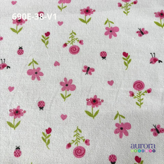 Tecido Flanela 100% Algodão Estampas Variadas