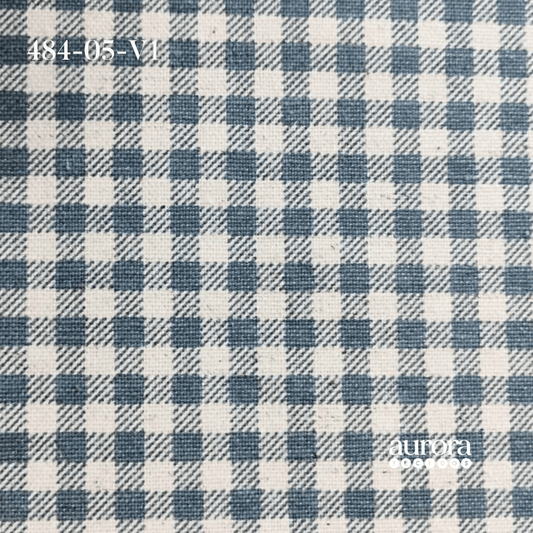 Tecido Linho Misto com Algodão Estampa Xadrez Vichy