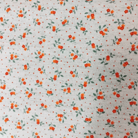 Tecido Linho com Algodão - Coleção Artesanato -Estampa Mini Florzinhas