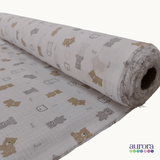 Fraldas Vichy Estreita estampadas