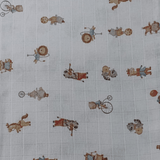 Fraldas Mini Quadriculadas Estampas Digitais - Coleção Brinquedos