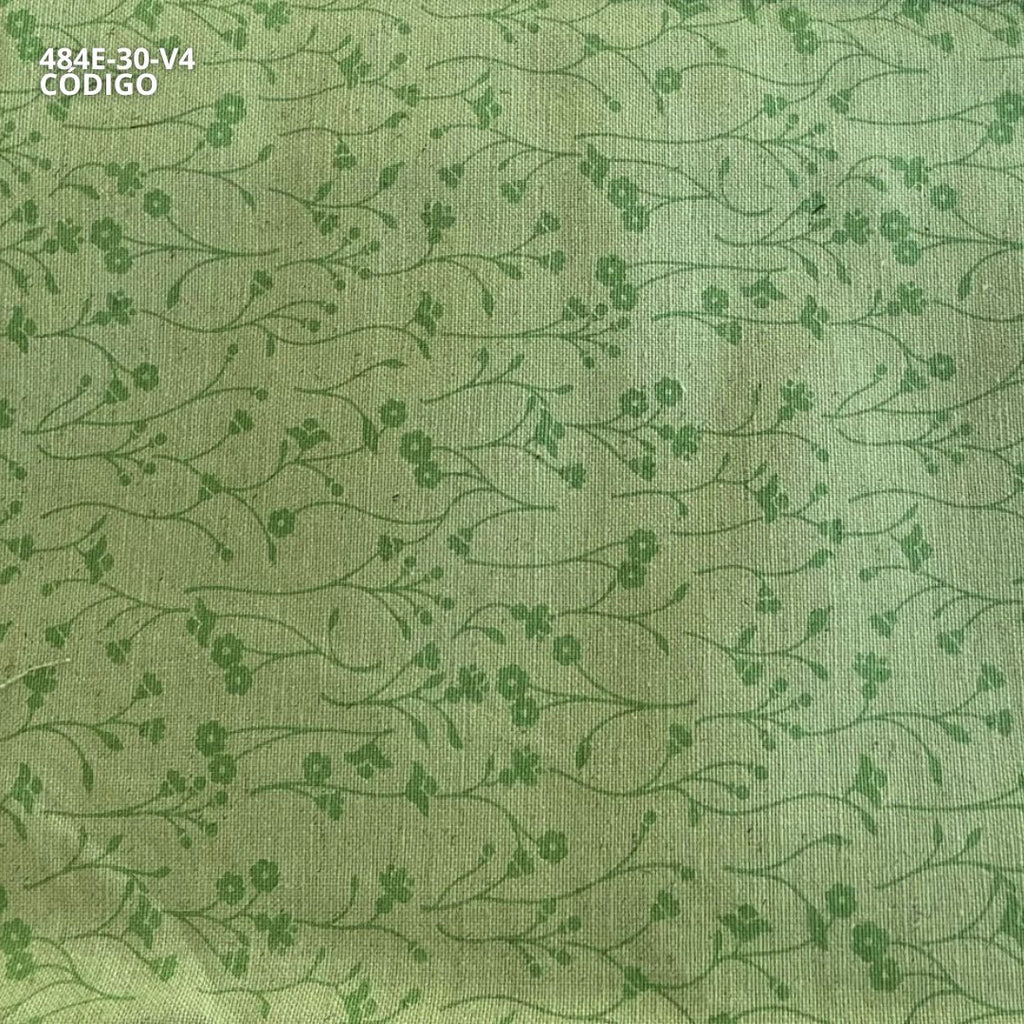 Cotton Linen - Linho com Algodão - Estampa Folhagem II