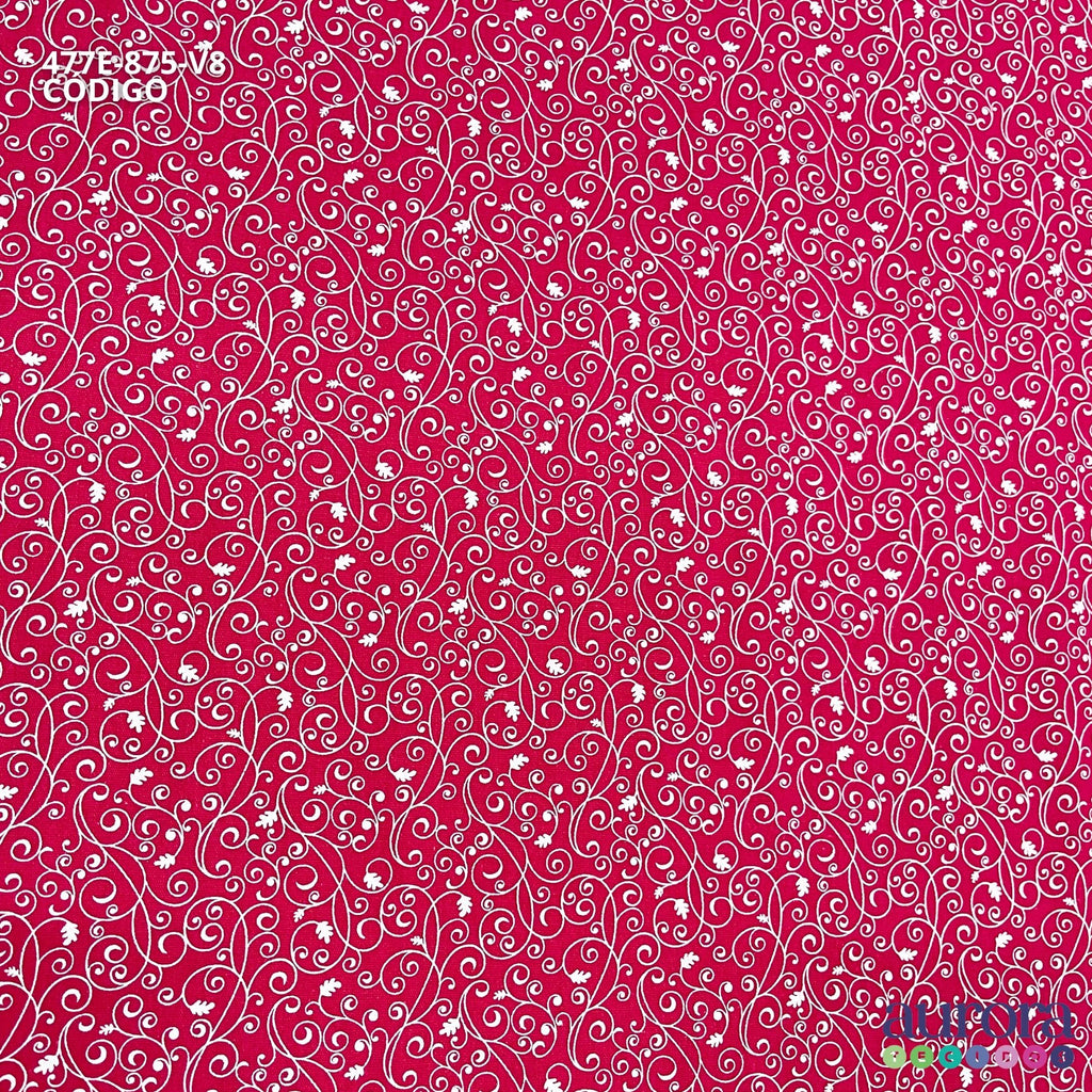 Tricoline Modena 100% Algodão - Bella Cucina Mini Flores