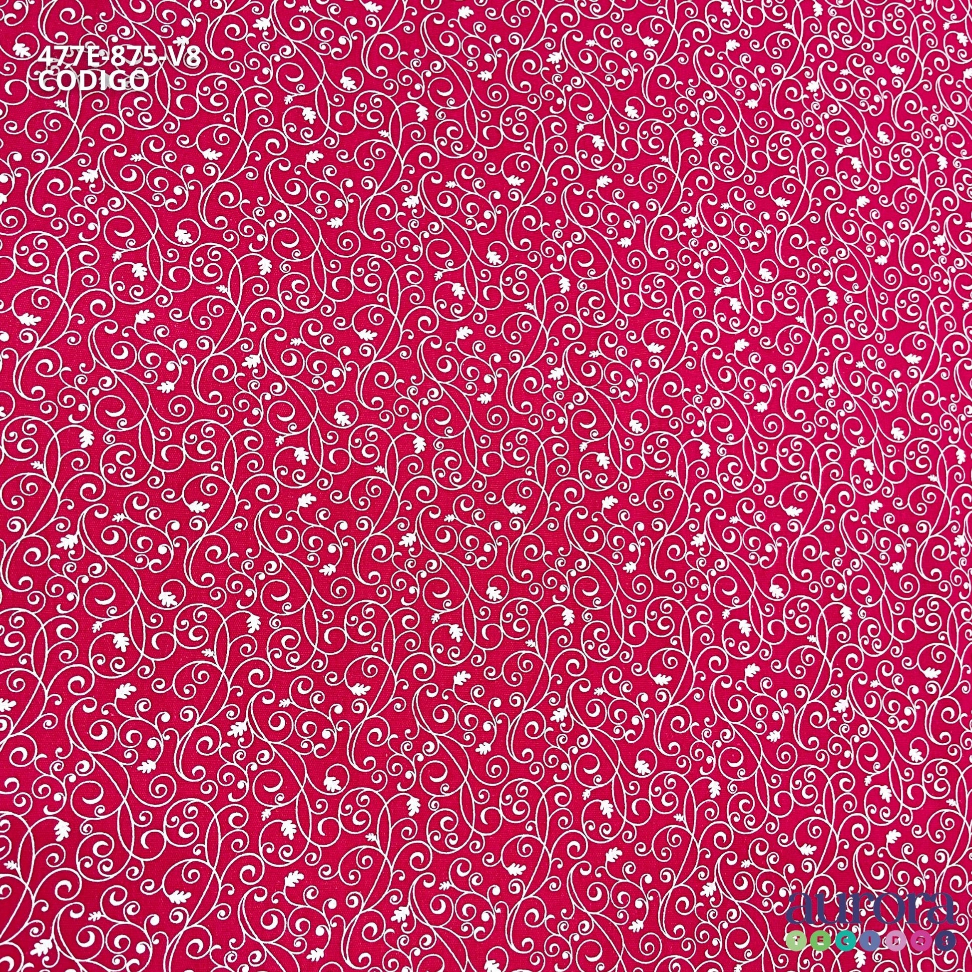 Tricoline Modena 100% Algodão - Bella Cucina Mini Flores