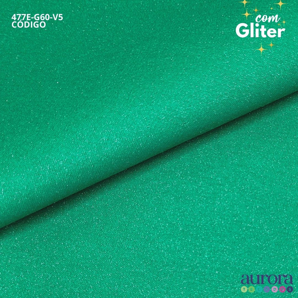 Tricoline Modena 100% Algodão- Liso c/ Gliter Prata