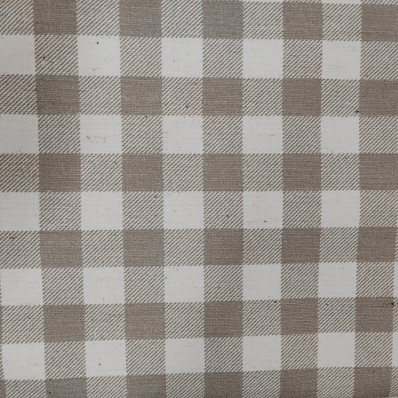 Tecido Linho Misto com Algodão - Estampa Xadrez