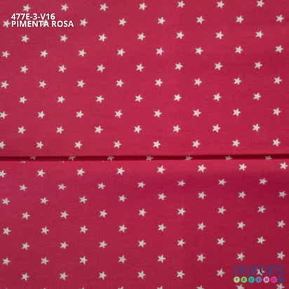Tricoline Modena 100% Algodão - Estrela