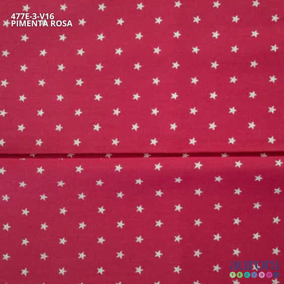 Tricoline Modena 100% Algodão - Estrela