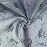 484E - Cotton Linen - Linho com Algodão - Farol e Barco