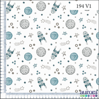 Tricoline Digital 170 fios - Espaço Sideral