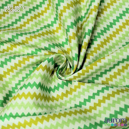 Tricoline Modena 100% Algodão - Chevron