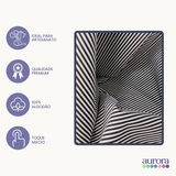 Tecido Linho Misto com Algodão - Estampa Listras