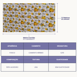 Tricoline Modena Digital 100% Algodão -  Limão Siciliano II