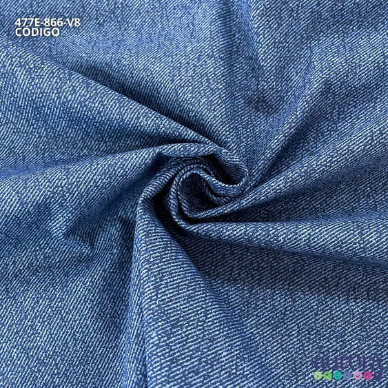 Tricoline Modena 100% Algodão - Jeans