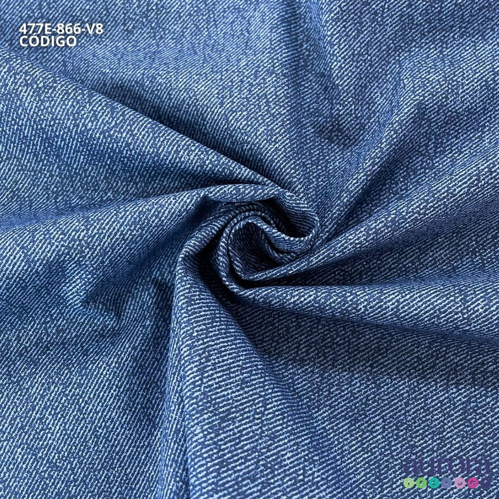 Tricoline Modena 100% Algodão - Jeans