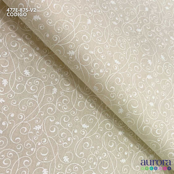 Tricoline Modena 100% Algodão - Bella Cucina Mini Flores
