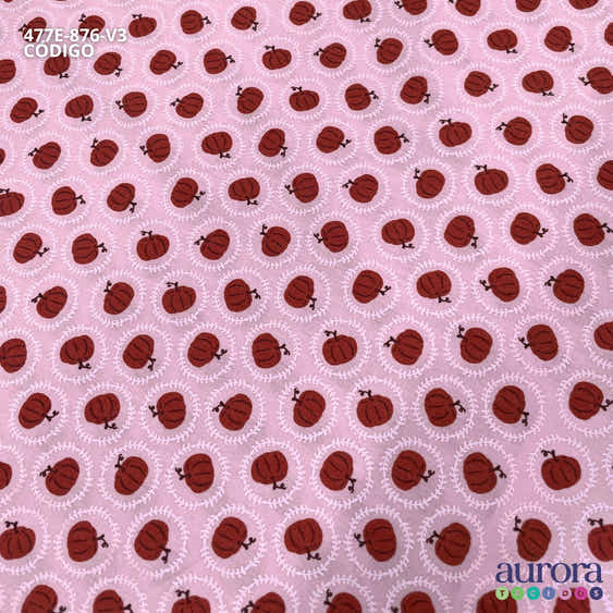 Tricoline Modena 100% Algodão - Bella Cucina - Abóbora