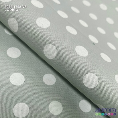 Tricoline Milano | Tecido P/ Artesanato e Costura | Estampa Poá