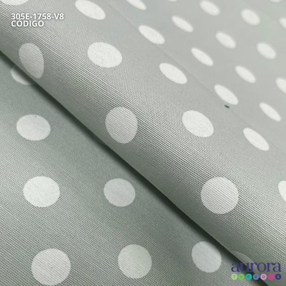 Tricoline Milano | Tecido P/ Artesanato e Costura | Estampa Poá