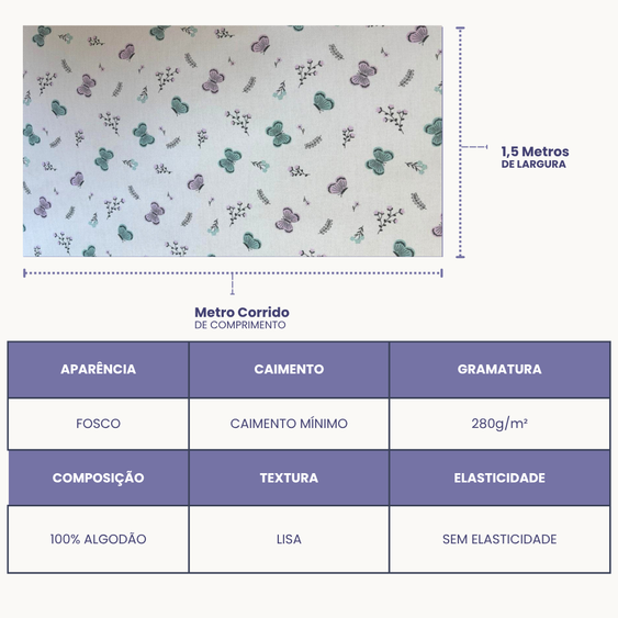 Tecido Flanela 100% Algodão Estampas Variadas