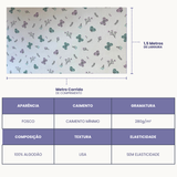 Tecido Flanela 100% Algodão Estampas Variadas