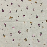 Linho Misto Estampado - Coleção Floral