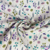 Cotton Linen - Linho com Algodão - Floral Colorido