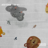 Fraldas Mini Quadriculadas Estampas  Digitais - Coleção Animais