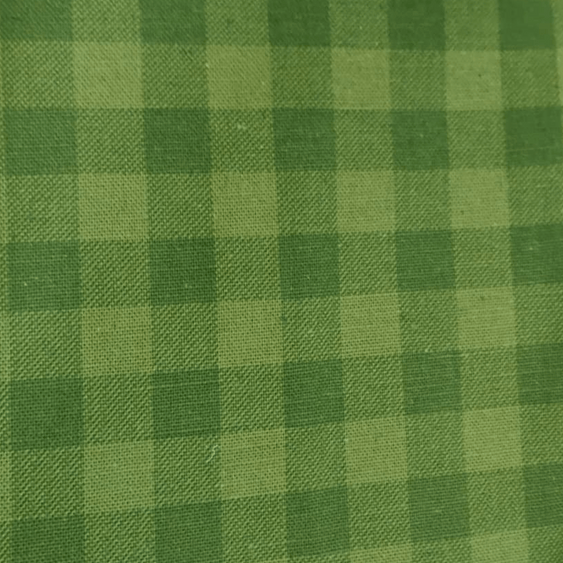 Tecido Linho Misto com Algodão - Estampa Xadrez