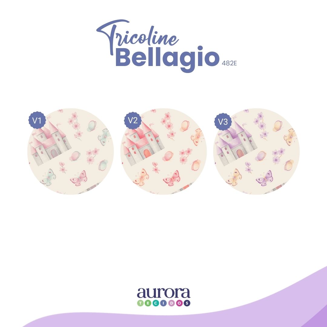 Tricoline Bellagio 170 fios - Castelinho